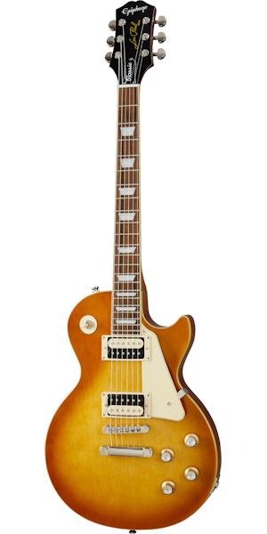 Epiphone EILOHBNH1 Les Paul Classic Honey Burst Electric Guitar